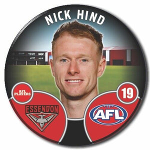 2022 AFL Essendon - HIND, Nick