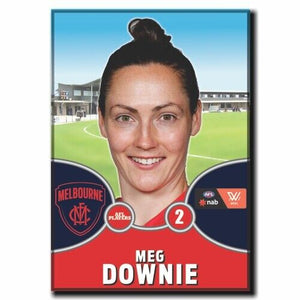 2021 AFLW Melbourne Player Magnet - DOWNIE, Meg