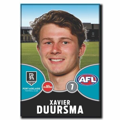 2021 AFL Port Adelaide Player Magnet - DUURSMA, Xavier