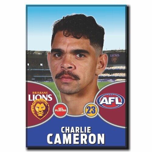 2021 AFL Brisbane Lions Player Magnet - CAMERON, Charlie