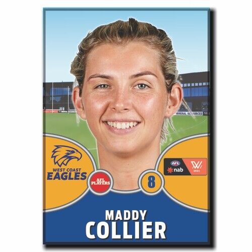 2021 AFLW West Coast Eagles Player Magnet - COLLIER, Maddy