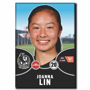 2021 AFLW Collingwood Player Magnet - LIN, Joanna