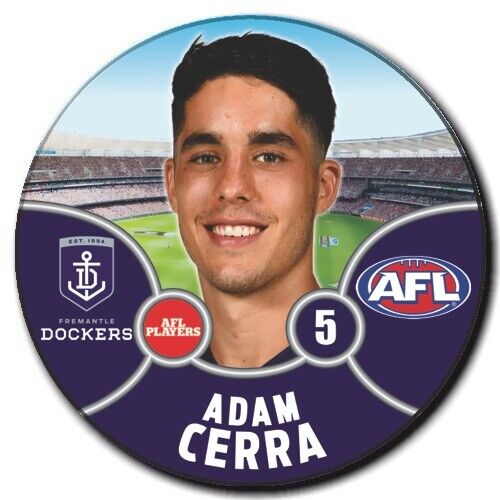 2021 AFL Fremantle Dockers Player Badge - CERRA, Adam