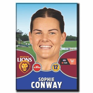 2021 AFLW Brisbane Player Magnet - CONWAY, Sophie