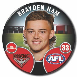 2022 AFL Essendon - HAM, Brayden
