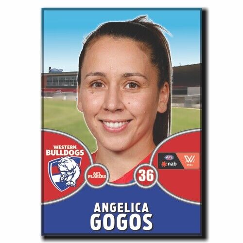 2021 AFLW Western Bulldogs Player Magnet - GOGOS, Angelica