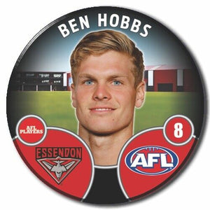 2022 AFL Essendon - HOBBS, Ben