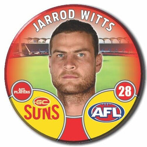 2022 AFL Gold Coast Suns - WITTS, Jarrod