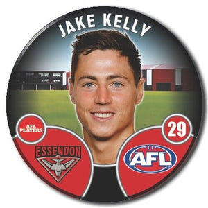 2022 AFL Essendon - KELLY, Jake