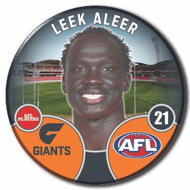 2022 AFL GWS Giants - ALEER, Leek