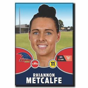 2021 AFLW Adelaide Player Magnet - METCALFE, Rhiannon