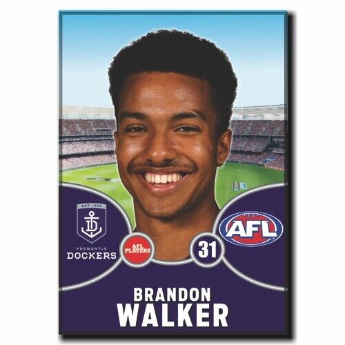 2021 AFL Fremantle Dockers Player Magnet - WALKER, Brandon