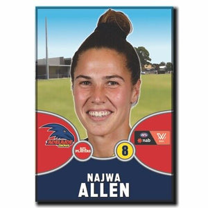 2021 AFLW Adelaide Player Magnet - ALLEN, Najwa