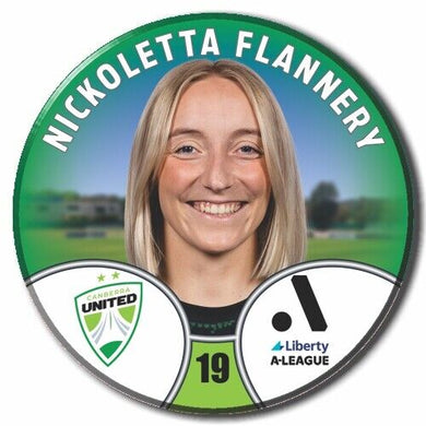 LIBERTY A-LEAGUE - CANBERRA UNITED - FLANNERY, Nickoletta