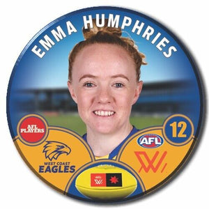 AFLW S8 West Coast Eagles Football Club - HUMPHRIES, Emma
