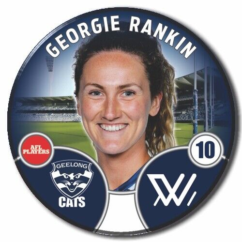2022 AFLW Geelong Player Badge - RANKIN, Georgie