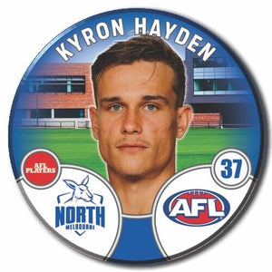 2022 AFL North Melbourne - HAYDEN, Kyron