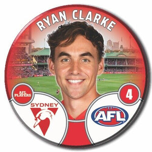 2022 AFL Sydney Swans - CLARKE, Ryan