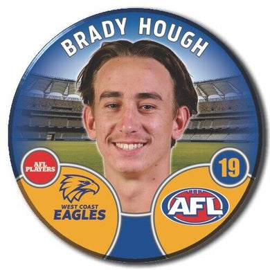 2022 AFL West Coast Eagles - HOUGH, Brady