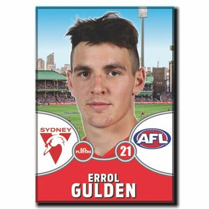 2021 AFL Sydney Swans Player Magnet - GULDEN, Errol