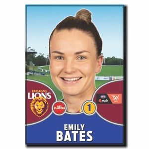 2021 AFLW Brisbane Player Magnet - BATES, Emily