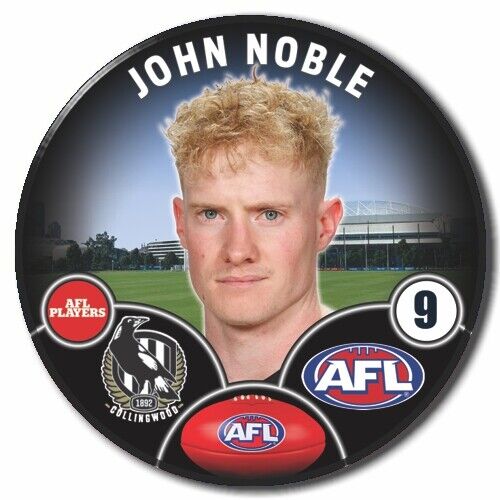 2023 AFL Collingwood Football Club - NOBLE, John