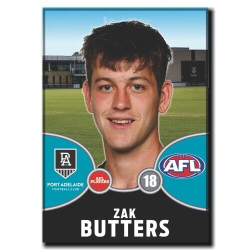 2021 AFL Port Adelaide Player Magnet - BUTTERS, Zak