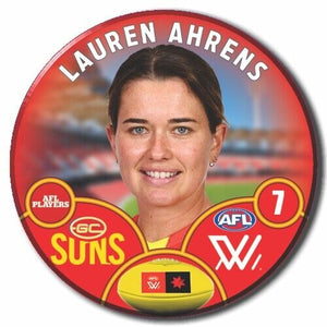 AFLW S8 Gold Coast Suns Football Club - AHRENS, Lauren