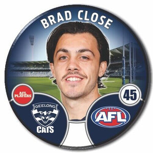 2022 AFL Geelong - CLOSE, Brad