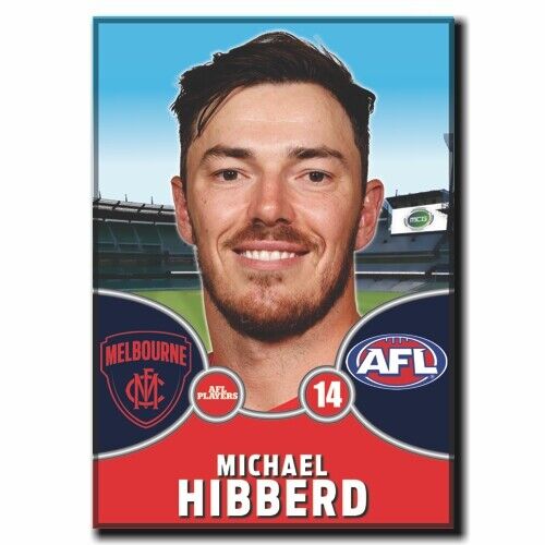 2021 AFL Melbourne Player Magnet - HIBBERD, Michael