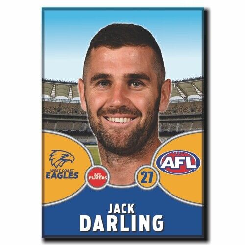 2021 AFL West Coast Eagles Player Magnet - DARLING, Jack
