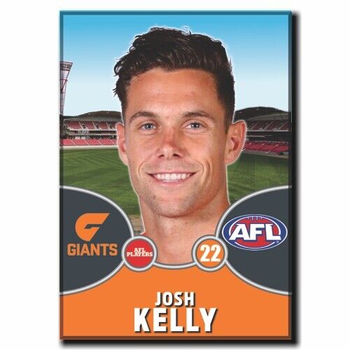 2021 AFL GWS Giants Player Magnet - KELLY, Josh