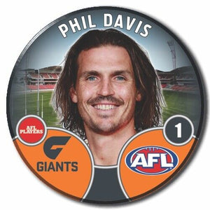 2022 AFL GWS Giants - DAVIS, Phil