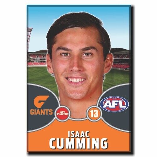 2021 AFL GWS Giants Player Magnet - CUMMING, Isaac
