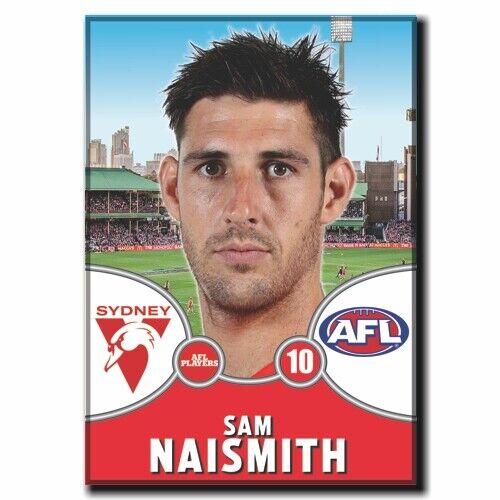 2021 AFL Sydney Swans Player Magnet - NAISMITH, Sam