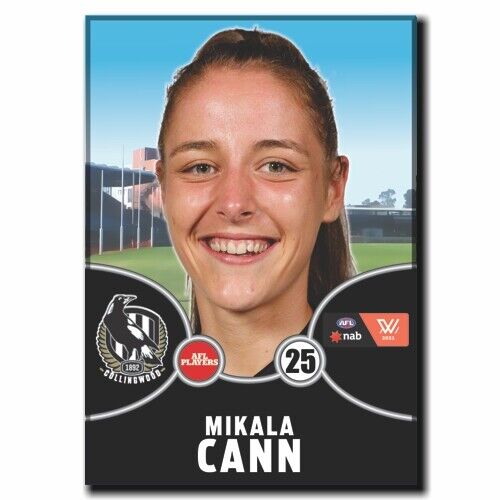 2021 AFLW Collingwood Player Magnet - CANN, Mikala