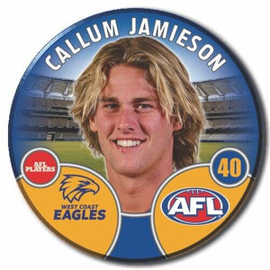 2022 AFL West Coast Eagles - JAMIESON, Callum