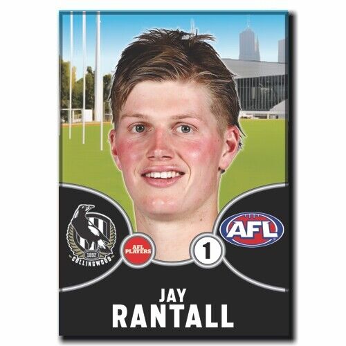 2021 AFL Collingwood Player Magnet -RANTALL, Jay