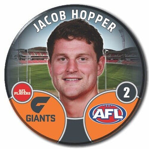 2022 AFL GWS Giants - HOPPER, Jacob