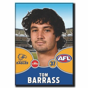 2021 AFL West Coast Eagles Player Magnet - BARRASS, Tom