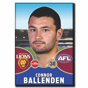 2021 AFL Brisbane Lions Player Magnet - BALLENDEN, Connor
