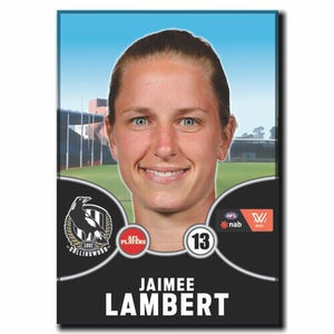 2021 AFLW Collingwood Player Magnet - LAMBERT, Jaimee