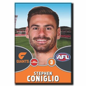 2021 AFL GWS Giants Player Magnet - CONIGLIO, Stephen