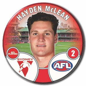 2022 AFL Sydney Swans - McLEAN, Hayden