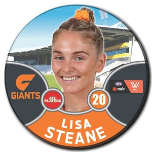 2021 AFLW GWS Badge - STEANE, Lisa