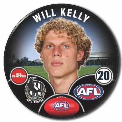 2023 AFL Collingwood Football Club - KELLY, Will