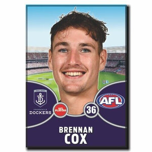 2021 AFL Fremantle Dockers Player Magnet - COX, Brennan