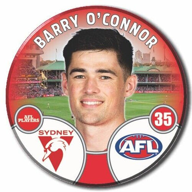 2022 AFL Sydney Swans - O'CONNOR, Barry