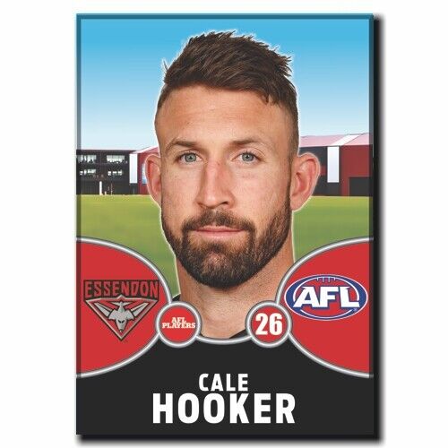 2021 AFL Essendon Bombers Player Magnet - HOOKER, Cale