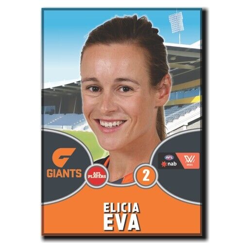 2021 AFLW GWS Player Magnet - EVA, Elicia